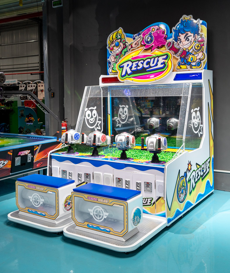 Arcade Games 4 Players Coin Arcade Video Game Machine Water Shooting Redemption Game Machine details