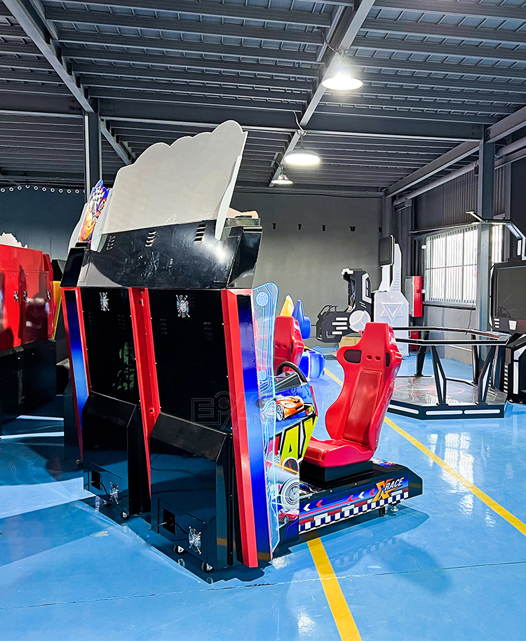 Arcade Car Simulator Driving Racing Game Machine Coin Operated Games Racing For Game Zone supplier