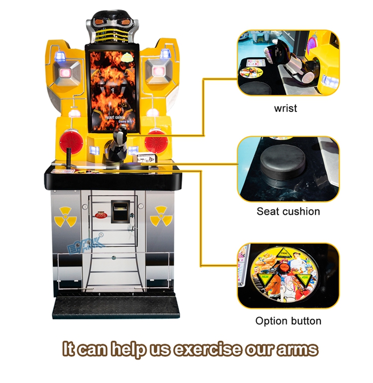 Arm Wrestling Arcade Machines Hot Sale Indoor Coin Operated Amusement Boxing Machine Factory Price Electronic Arcade Boxing Game factory