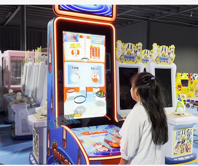 Ticket Game Machine Quick Drop Games Coin Operated Game Machine supplier