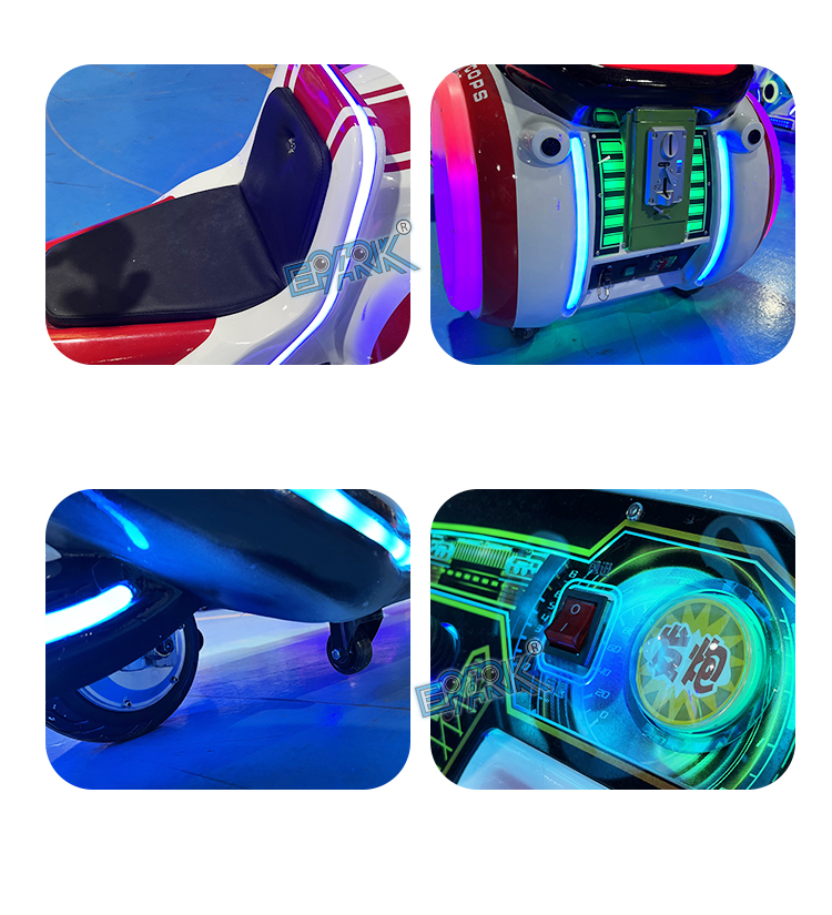 China Supplier Commercial Mini Amusement Rides Kids Game Motorcycle For Sale supplier
