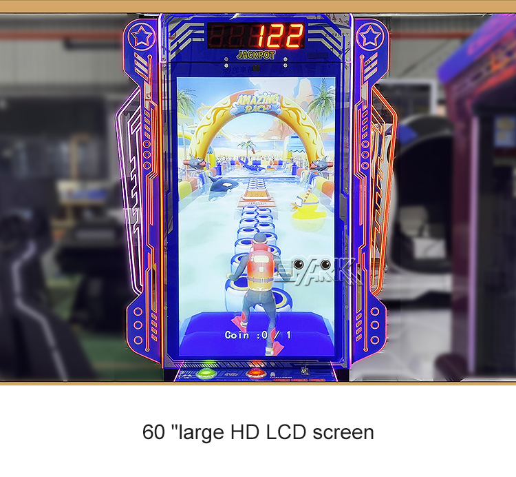 Arcade Funny Adventure Sport Somatic Game Machine Amazing Race Game Machine For Amusement Park manufacture