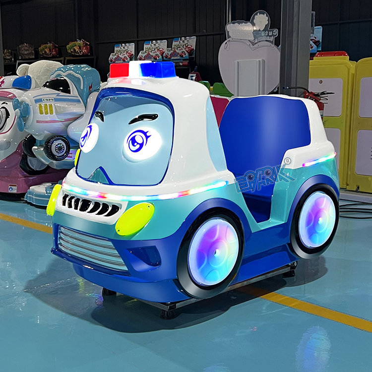 Hot Sale Coin Operated Arcade Kiddie Ride Game Machine New For Kiddie Rides Children Electronic Toy Car manufacture