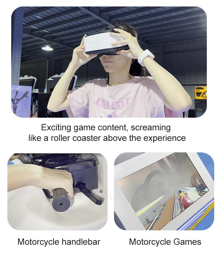 VR Racing Simulator VR Motorbike VR Motorcycle supplier