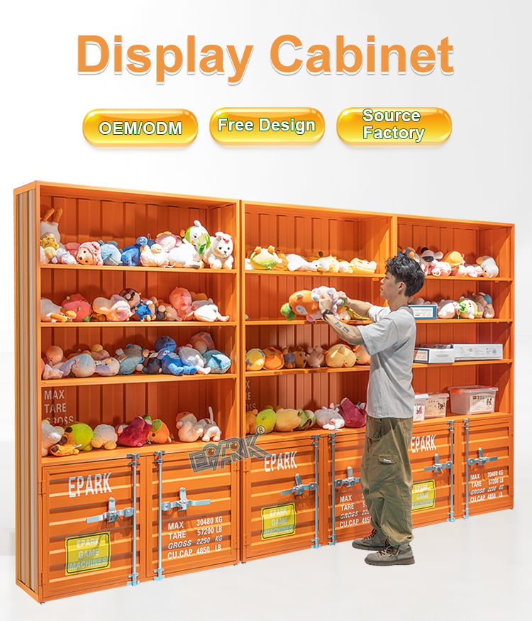 Toy Gift Prize Display Cabinet details