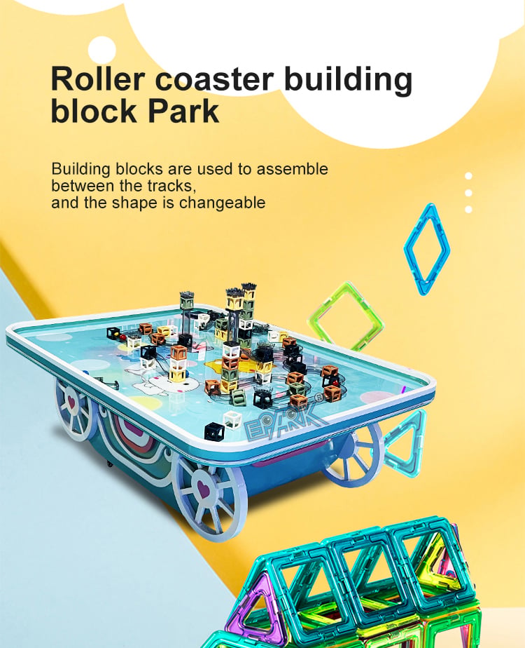 Luna Park Carriage Building Block Table supplier