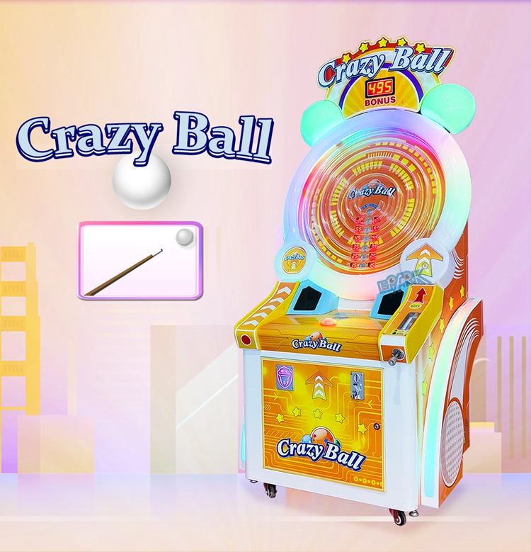 Coin Operated Crazy Ball Pinball Game Electronic New Arcade Game Pinball Machine manufacture