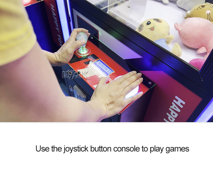 Happy Toy Time Game Gift Claw Crane Vending Machines Lovely Toys Crane Catch Machine manufacture