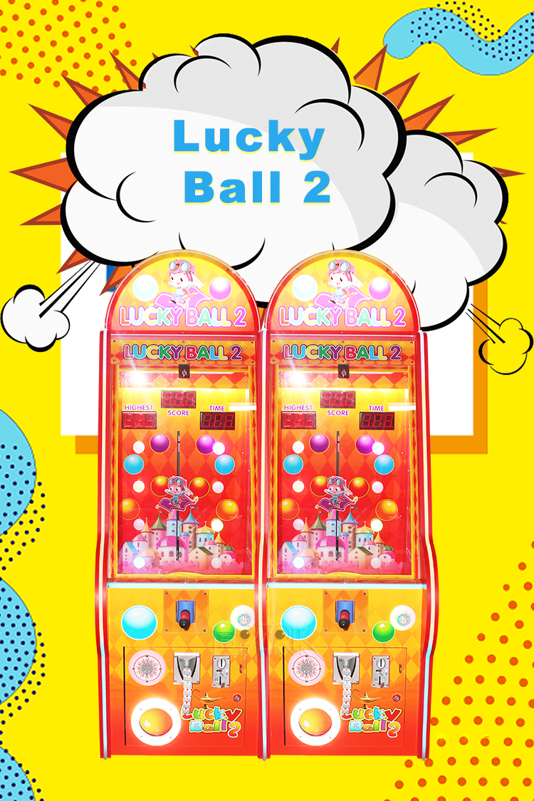 Lucky Ball Game Machine Redemption Tickets Arcade Game Machine details