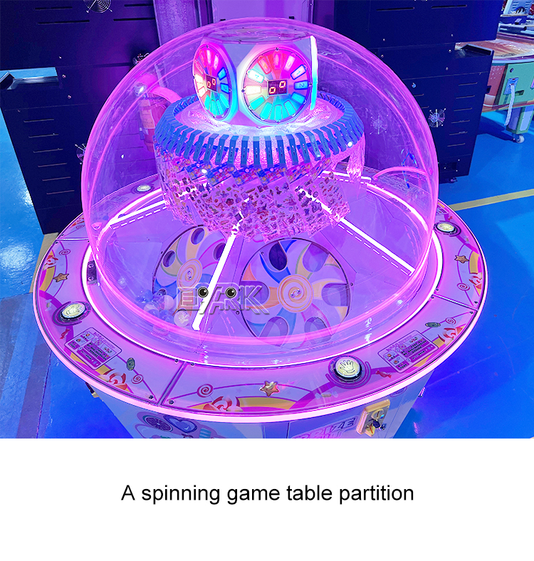 Coin Operated Arcade Game Machine Happy Gashapon 5 Players Capsule Toy Vending Machine factory
