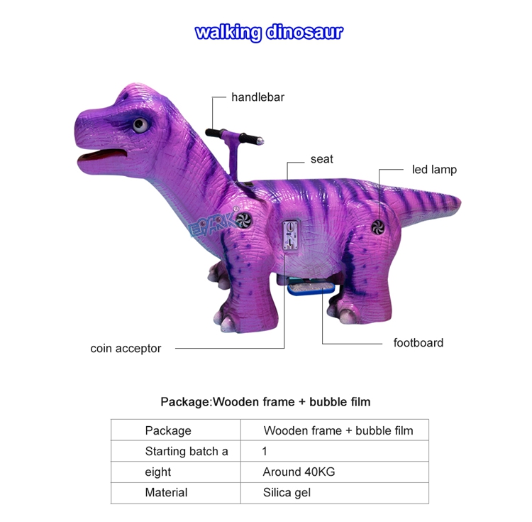 Cool Design Simulation Dinosaur Ride On Pedal Go Kart Car For Children supplier