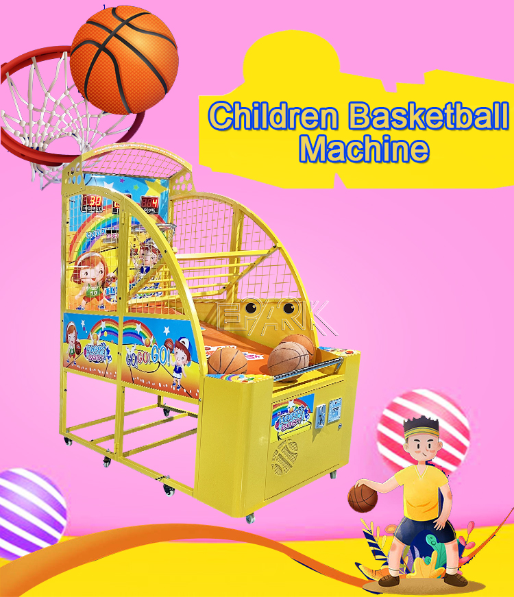Coin Operated Game Machine Amusement Park Children Arcade Basketball Game Machine For Sale supplier