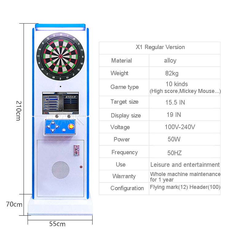 Luxury Electronic Coin Operated Dart Game Machine for Multi Players in Club factory