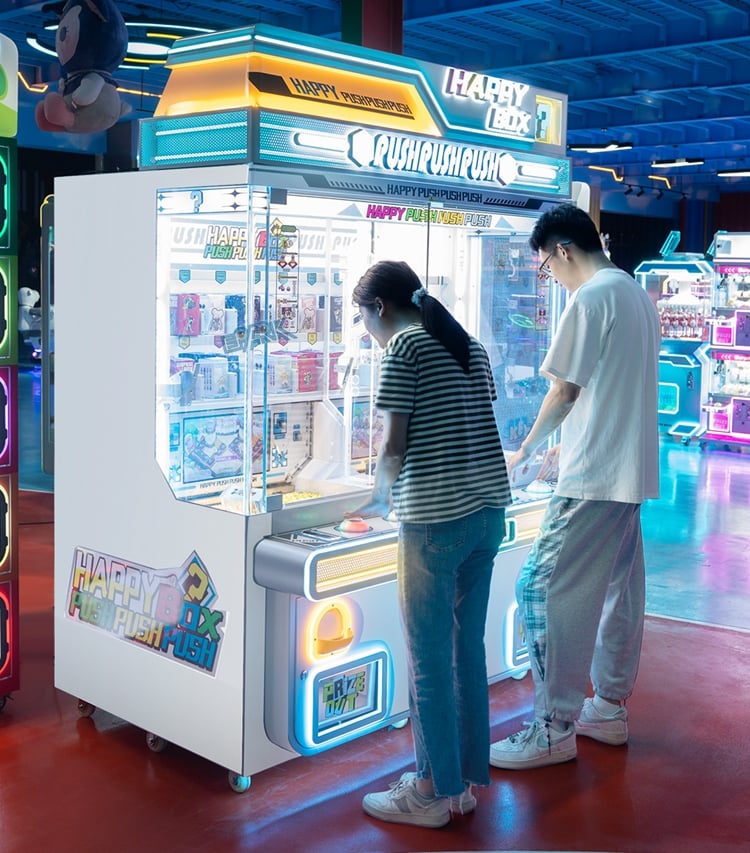 Coin Operated Arcade Machine Plush Toy Catcher Prize Vending Machine Toy Claw Crane Machine manufacture