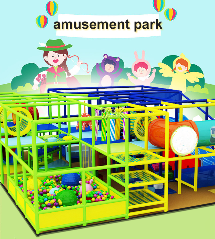 Custom Size Factory Price Children Maze Commercial Kids Indoor Soft Play Playground Equipment For Sale factory