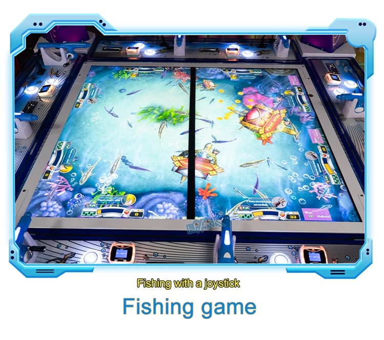 Child Playground Arcade Coin Operated 8 Players Kids Fish Game Machine supplier