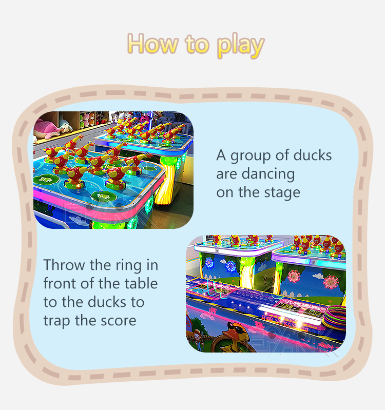 New Carnival Booth Funfair Game Catch Ducks Lucky Ring Booths Carnival Game Machine For Sale supplier