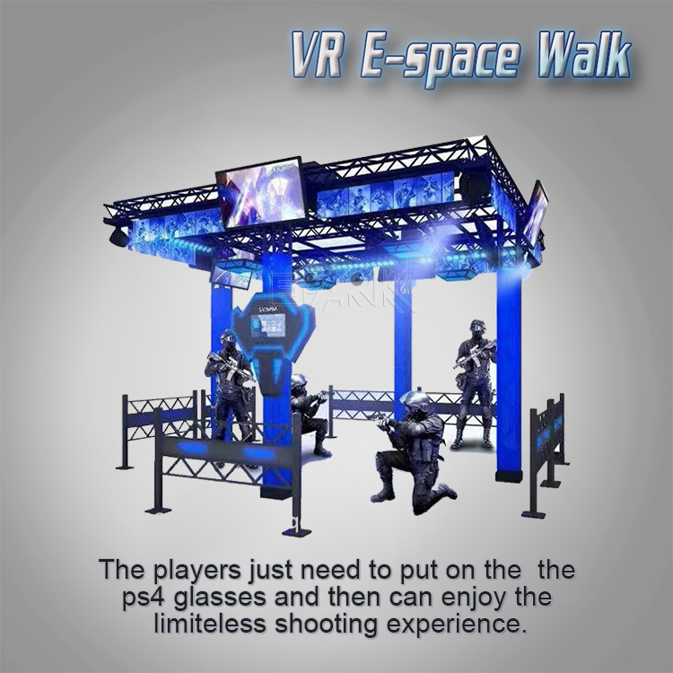 VR Shooting Game Virtual Reality Multiplayer Online Game Zombie Shooter VR Escape Room For Theme Park factory