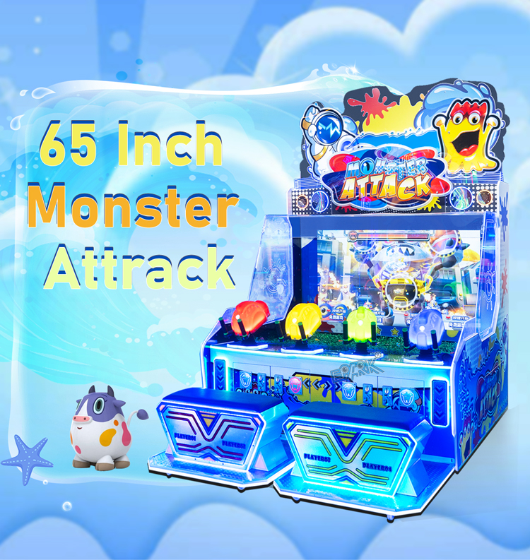 Coin Operated Game Machine Lottery Redemption Water Shooting Game Machine factory