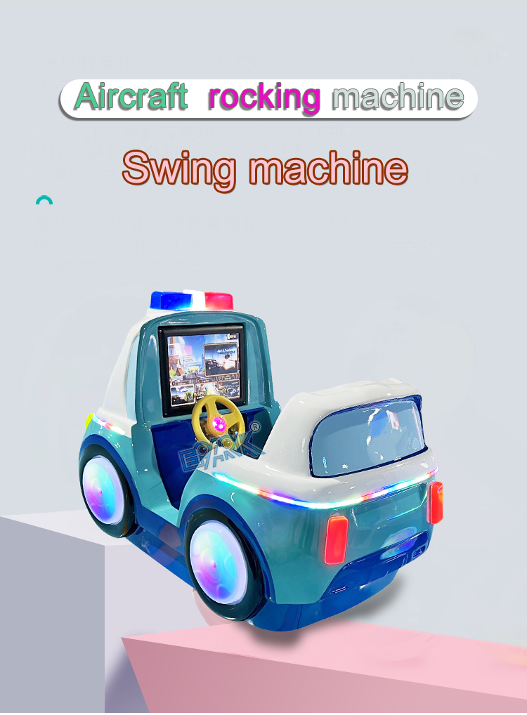 Hot Sale Coin Operated Arcade Kiddie Ride Game Machine New For Kiddie Rides Children Electronic Toy Car factory