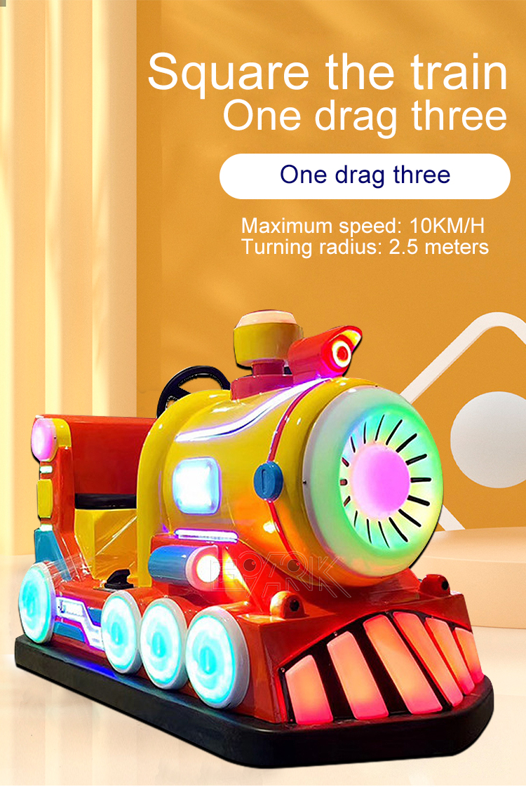 Mini Track Train Amusement Ride Kids Battery Train Ride manufacture