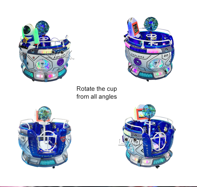 Electric Indoor Playground Kids Swing Rides Machine Coin Operated Rotating Kiddie Rides Game Machine manufacture