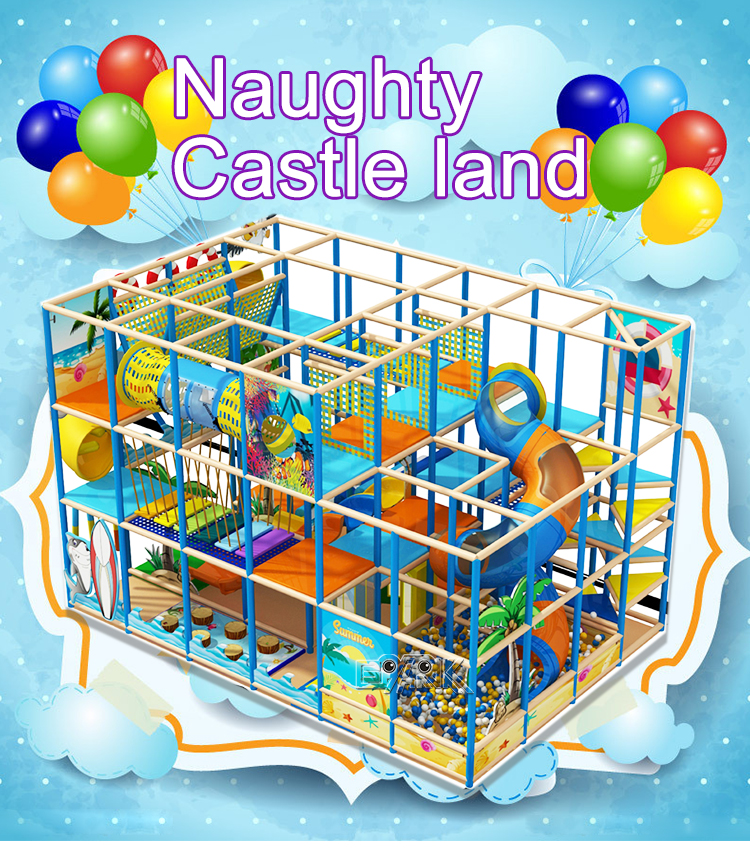 Indoor Playgrounds Set Baby Playground Kids Soft Play Equipment manufacture