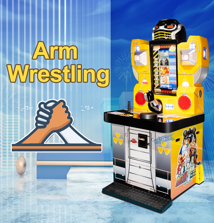 Arm Wrestling Arcade Machines Hot Sale Indoor Coin Operated Amusement Boxing Machine Factory Price Electronic Arcade Boxing Game factory