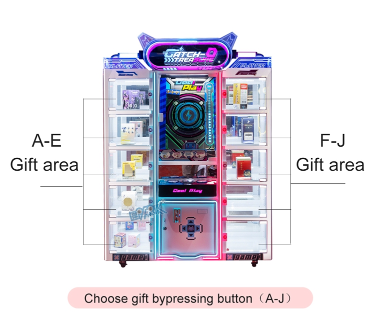 Coin Operated Arcade Toy Vending Prize Crane Doll Gifts Game Machine manufacture