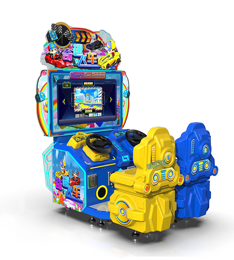 Coin Operated Games Racing Machine Car Racing Two Player Arcade Game Machine Driving Video Games For Sales manufacture