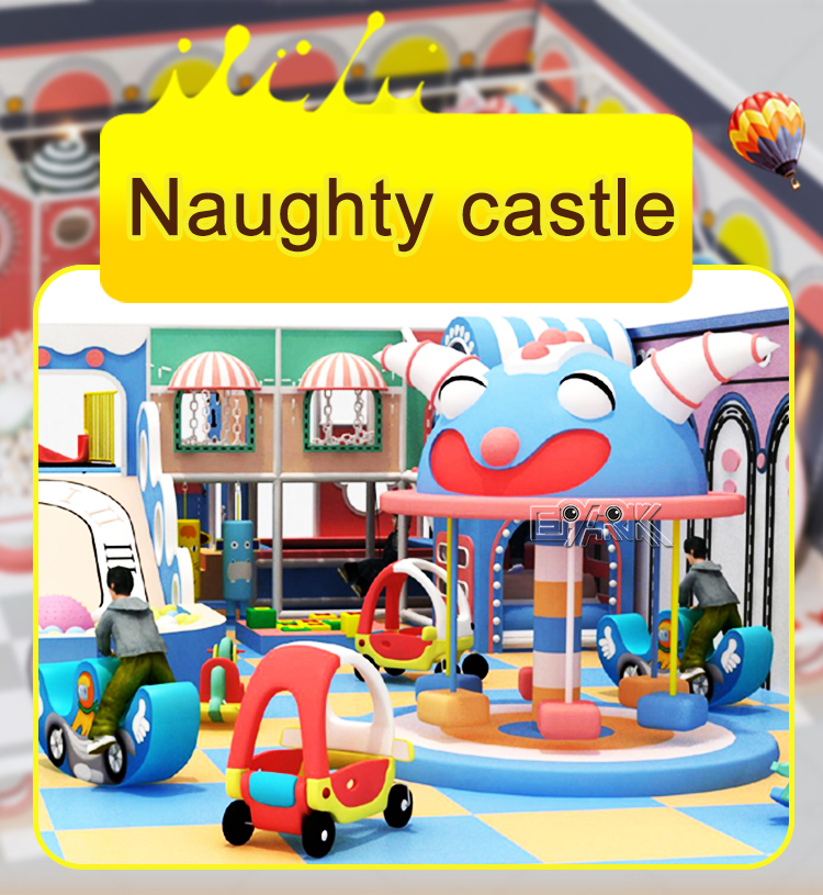 Soft Play Merry Go Round Carousel Best Indoor Playground factory