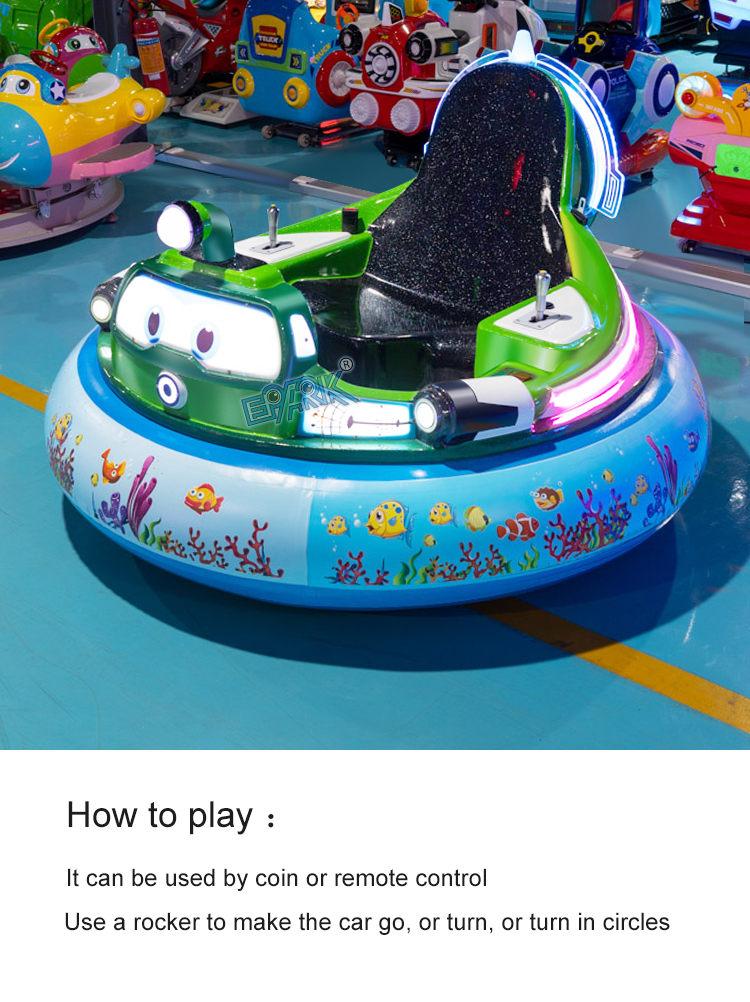 Battery Operated Adult Bumper Cars For Kids Indoor Rides Children Electric Dodgem Bumper Car For Sale manufacture