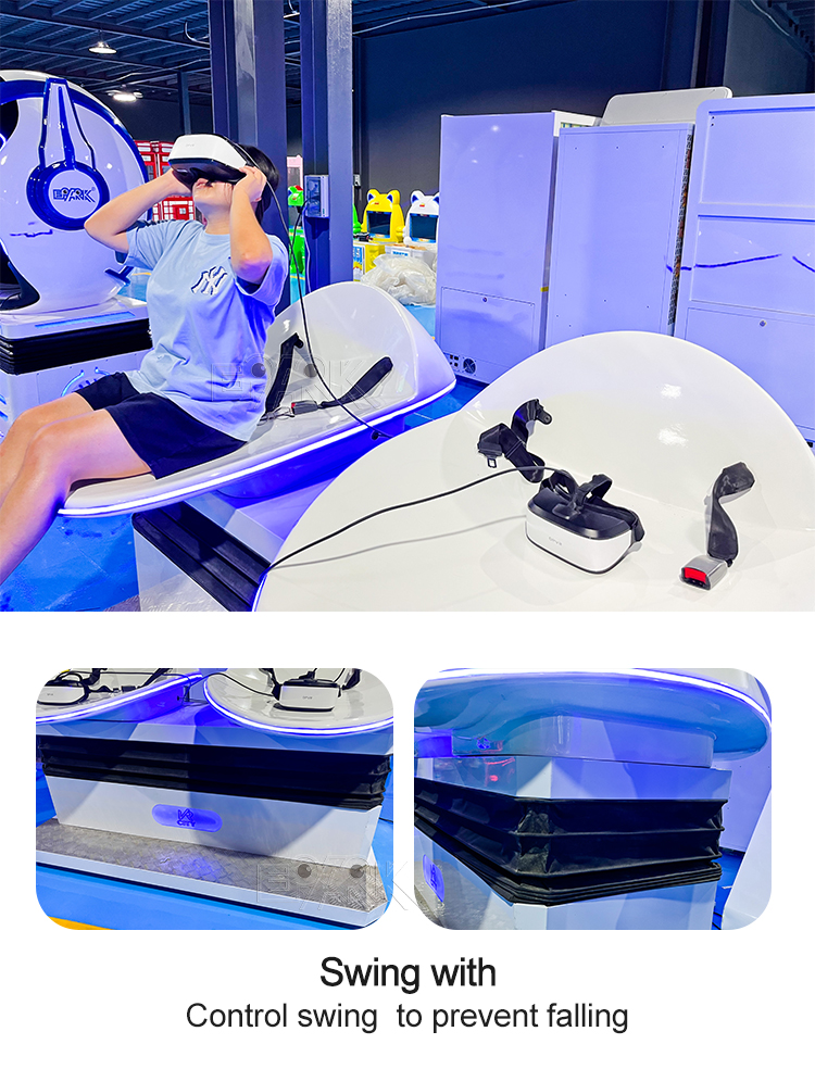 VR Arcade Game Machine Virtual Reality Roller Coaster Motion Simulator For VR Theme Park supplier