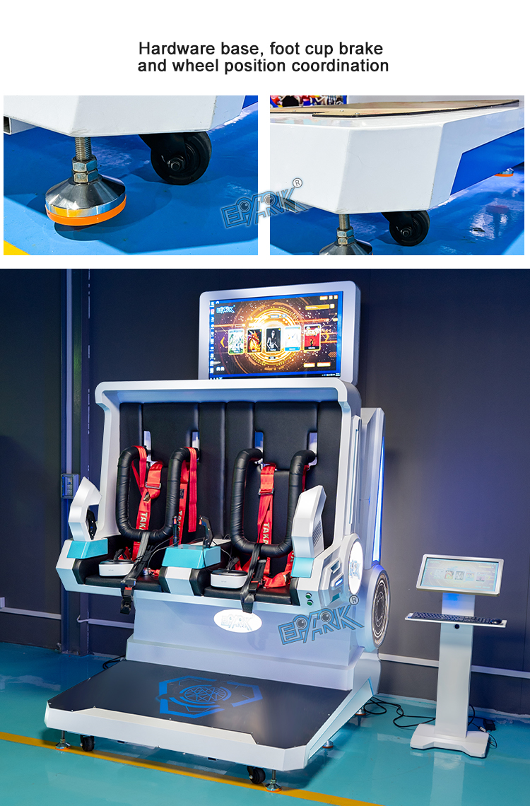 Realistic Virtual Reality Chair VR 360 Flight Simulators Game Machine 9D 360 Simulator manufacture