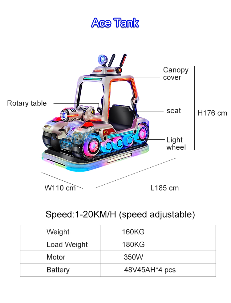 Outdoor Playground Electronic Battery Car Amusement Park Kids Car Game For Sale factory
