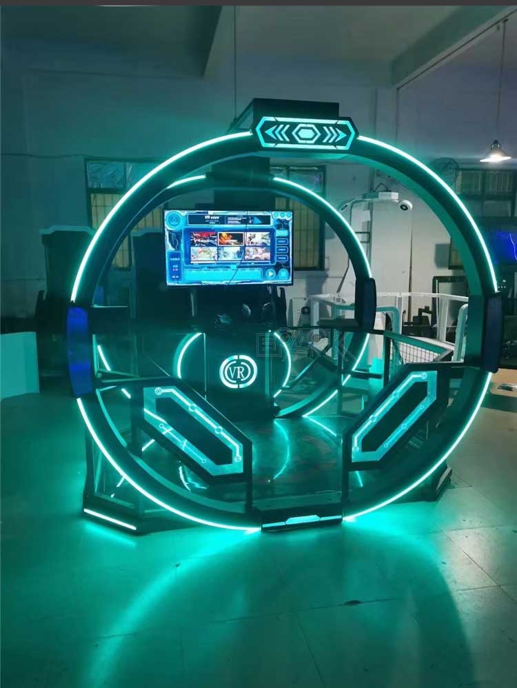 9D VR Circular Walking Platform Shooting Games Machine VR Simulator CE Certificate details