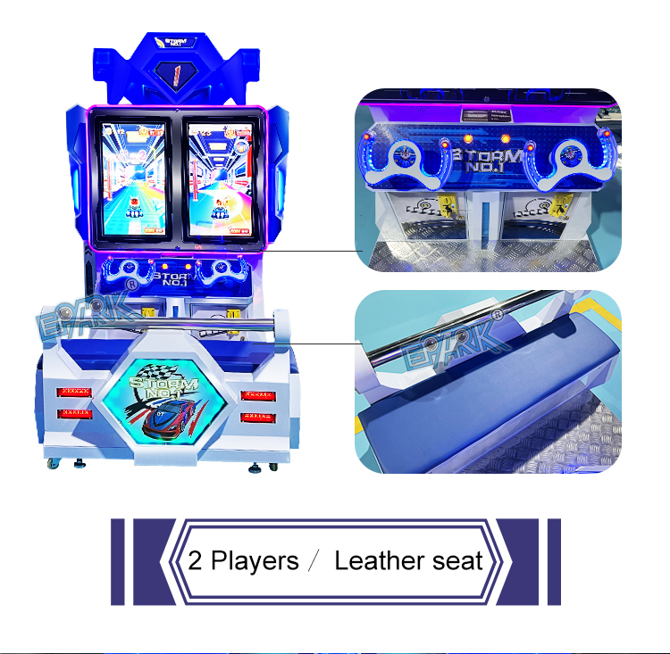 EPARK Coin Operated Game Racing Simulator Game Machine Video Arcade For Game Zone manufacture