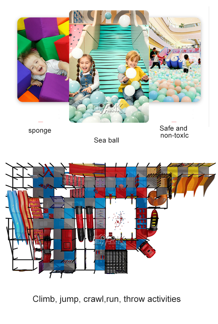Commercial Hot Selling Ce,Gs Proved Factory Price Funny Soft Play Indoor Playground Equipment factory