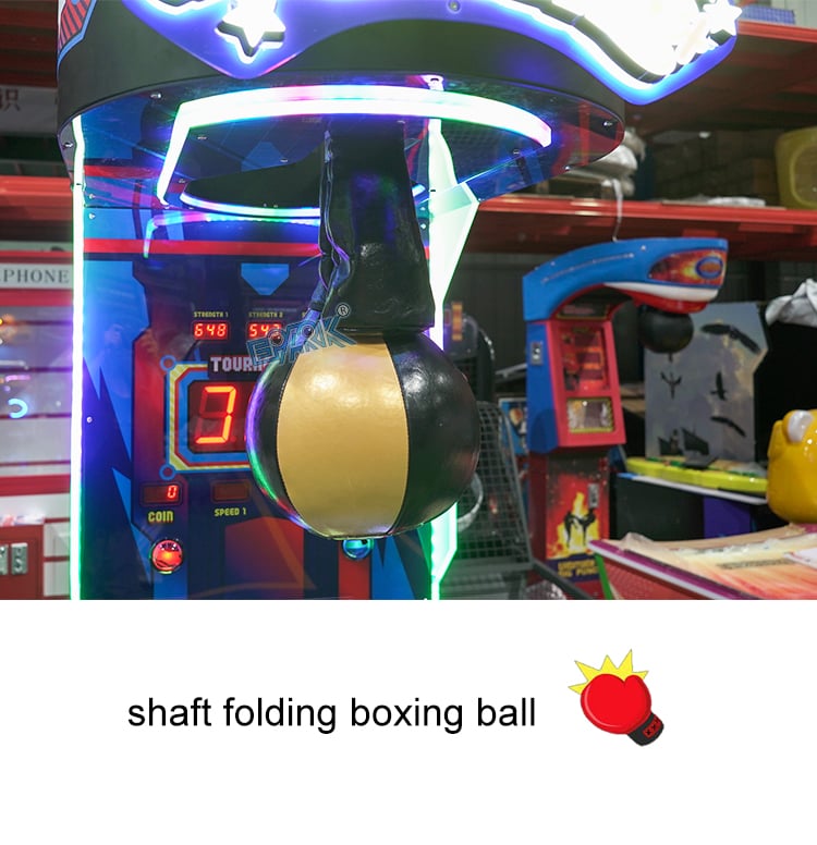Coin Operated Arcade Boxing Machine Punch Machine factory