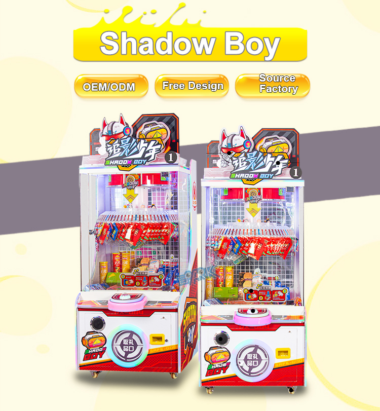 Coin Operated Arcade Game Machine Automatic Toy Claw Crane Machine factory