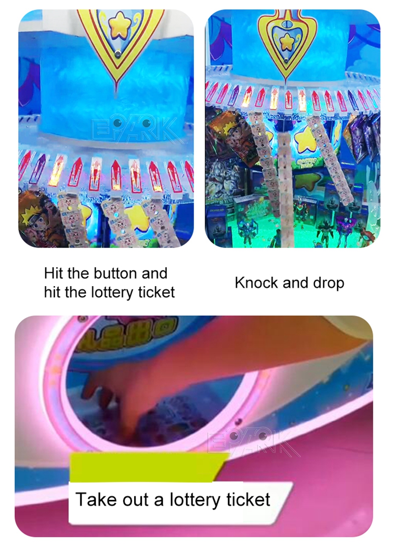 Coin Operated Gift Games Machine Castle Party Clip Sticker Card Skill Claw Crane Machine supplier