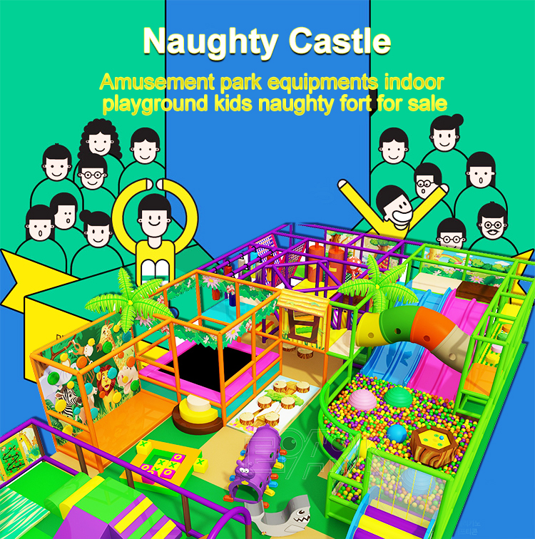 Soft Indoor Play Equipment Kid Large Indoor Kids Playground Equipment For Kids Manufacturer With Slide And Ball Pool supplier