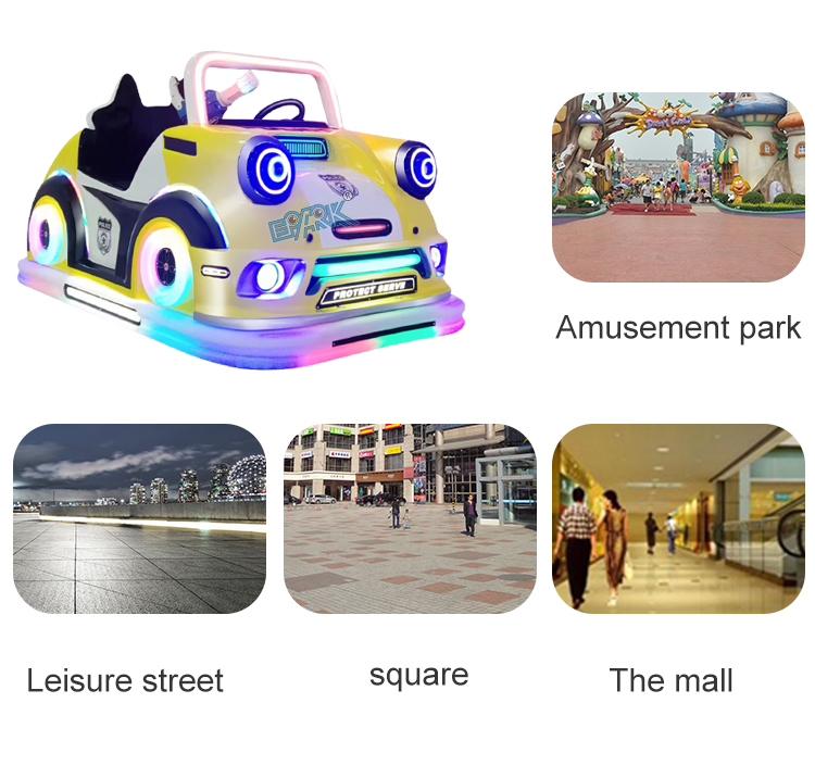Amusement Equipment Of Plaza Battery Electric Ride On Car Mini Kids Bumper Car supplier