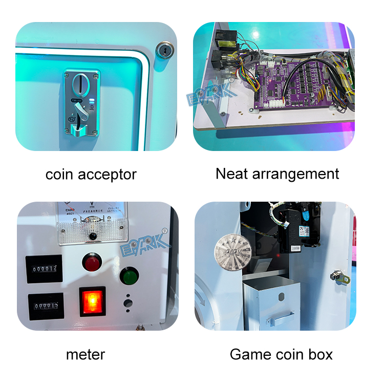 Coin Operated Claw Crane Machine New Snack Claw Crane Machine For Game Center details