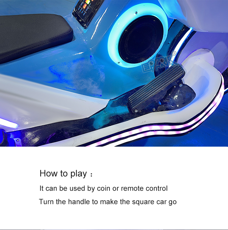 China Supplier Commercial Mini Amusement Rides Kids Game Motorcycle For Sale manufacture
