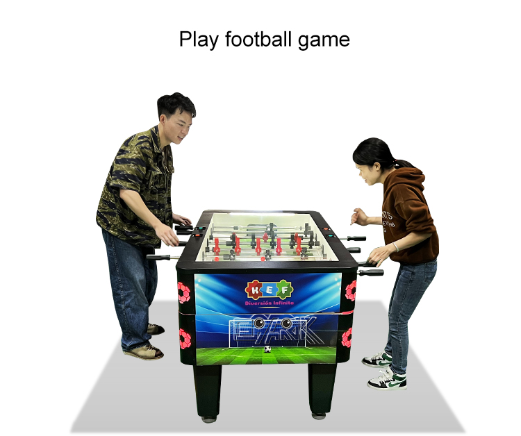 Indoor Sports Soccer League Game Coin Operated Games Machine Foosball Football Table Soccer Table Game manufacture