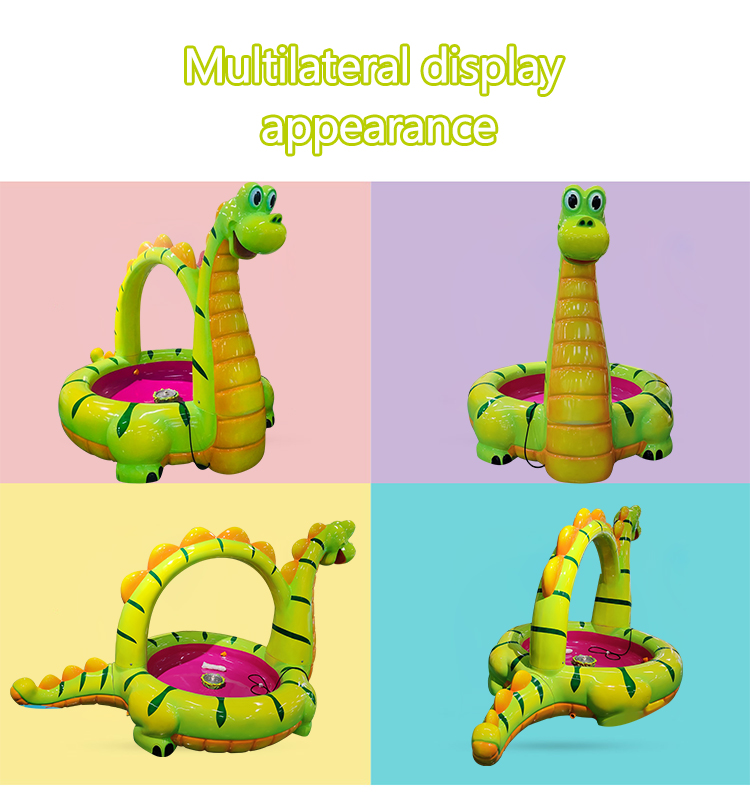 Amusement Park Kids Game Machine Dinosaur Fish Pond details