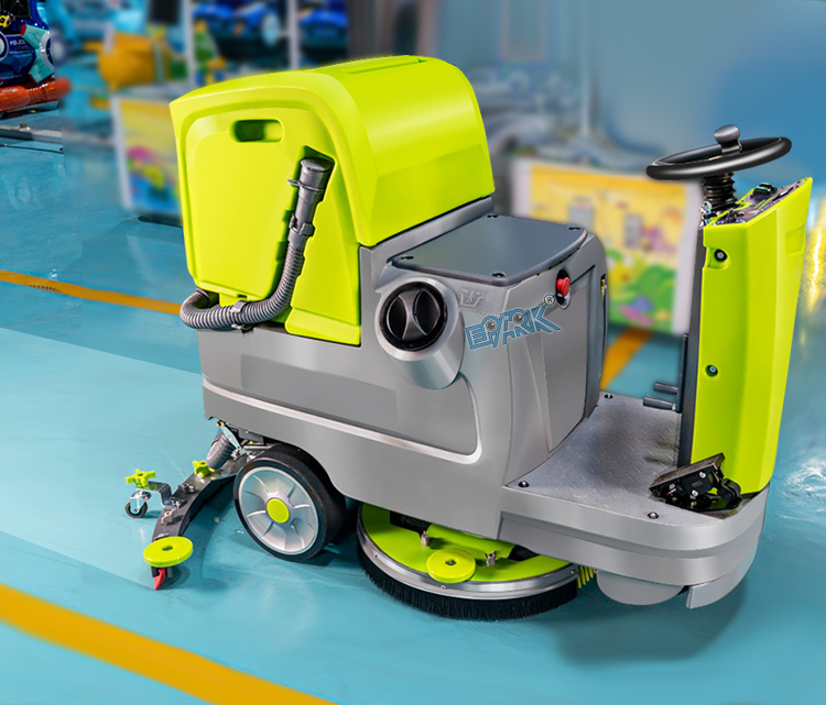 Latest Commerical Cleaning Machine Mini Ride On Floor Scrubber Drier Floor Cleaner Sweeper For Workshop supplier