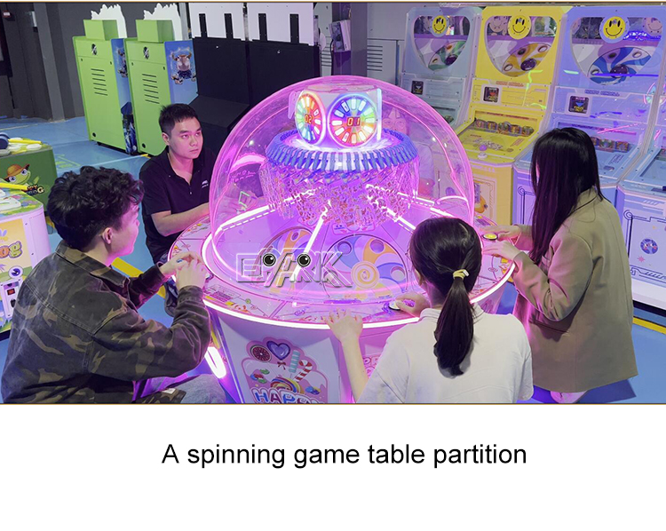 Coin Operated Arcade Game Machine Happy Gashapon 5 Players Capsule Toy Vending Machine supplier