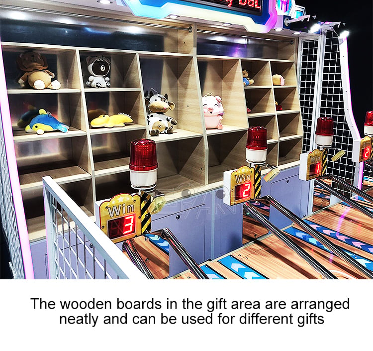 Ring Ducks Double Player Carnival Game Machine Arcade Booth Machine factory